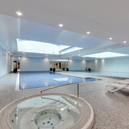 شقة Waterlane River View Premium Spa, Pool & Gym By Downtown