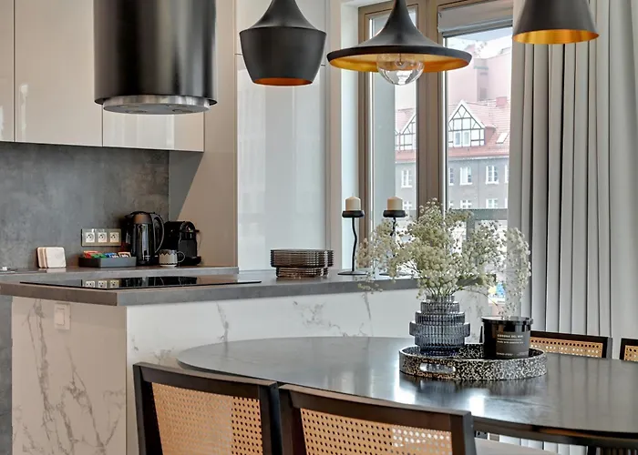 Waterlane River View Premium Spa, Pool & Gym By Downtown Apartament Gdańsk