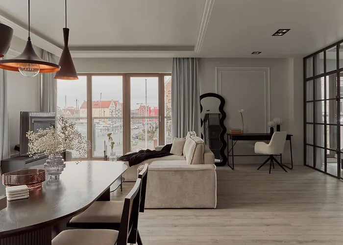 Apartament Waterlane River View Premium Spa, Pool & Gym By Downtown Gdańsk